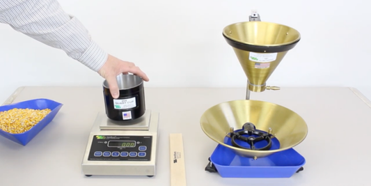 How to Measure Grain Test Weight | Seedburo 9000AG Scale