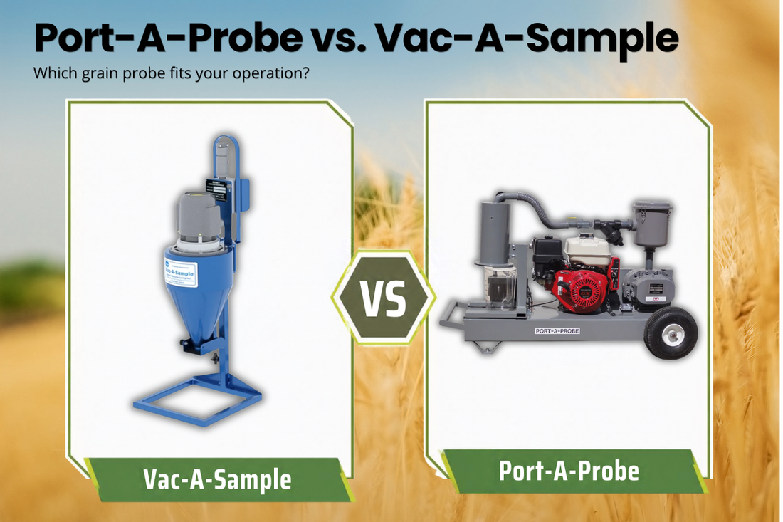 Port-A-Probe vs. Vac-A-Sample®: Which Grain Sampling System Do You Need?