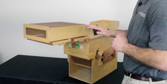 Office Clipper Tester Demonstration | Seed Cleaning, Screening & Aspiration