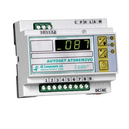Auto-Set Remote Radio Frequency (RF) Capacitance Point Level Indicator