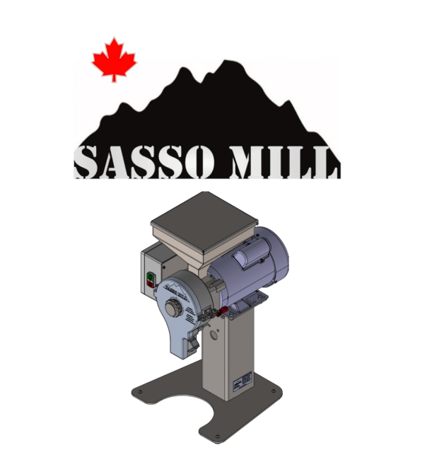 SASSO Mill Commercial Grain Grinder for Accurate Toxin Testing Sample Preparation