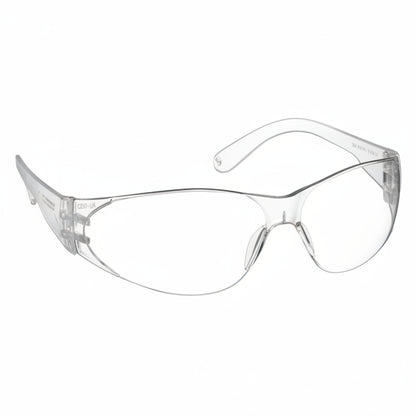Safety Glasses, Clear, Scratch-Resistant