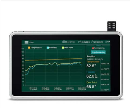 Paperless Humidity and Temperature Chart Recorder