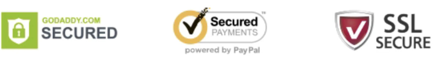 go daddy secured, secured payments, and ssl secure
