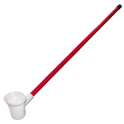 38" Long Sample Scoop with Fiberglass Handle