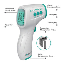 Load image into Gallery viewer, Clinical Forehead Infrared Thermometer Gun
