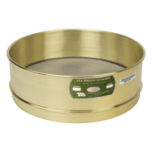 Load image into Gallery viewer, U.S. Testing Sieves 12&quot; Full Height Brass Frame