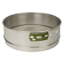 Load image into Gallery viewer, U.S. Testing Sieves 12&quot; Full Height Stainless Steel Frame