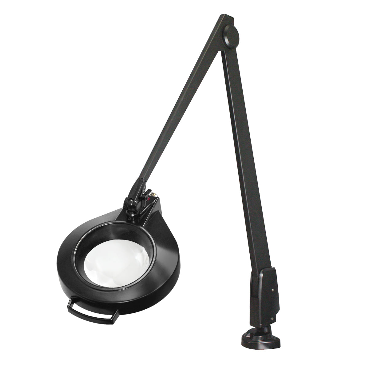 Dazor Round Magnifying Floor Lamp LED 5-Diopter