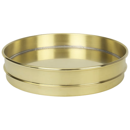 U.S. Testing Sieves 12" Half Height Brass Frame