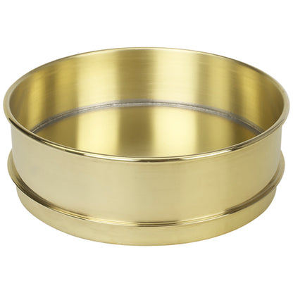 U.S. Testing Sieves 8" Full Height Brass Frame