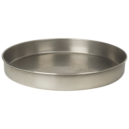 U.S. Testing Sieves 12" Half Height Stainless Steel Frame