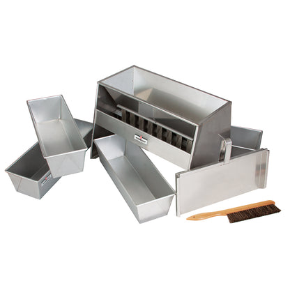 Riffle Sample Divider, 8 Chutes (2½" Wide), 2 Pans