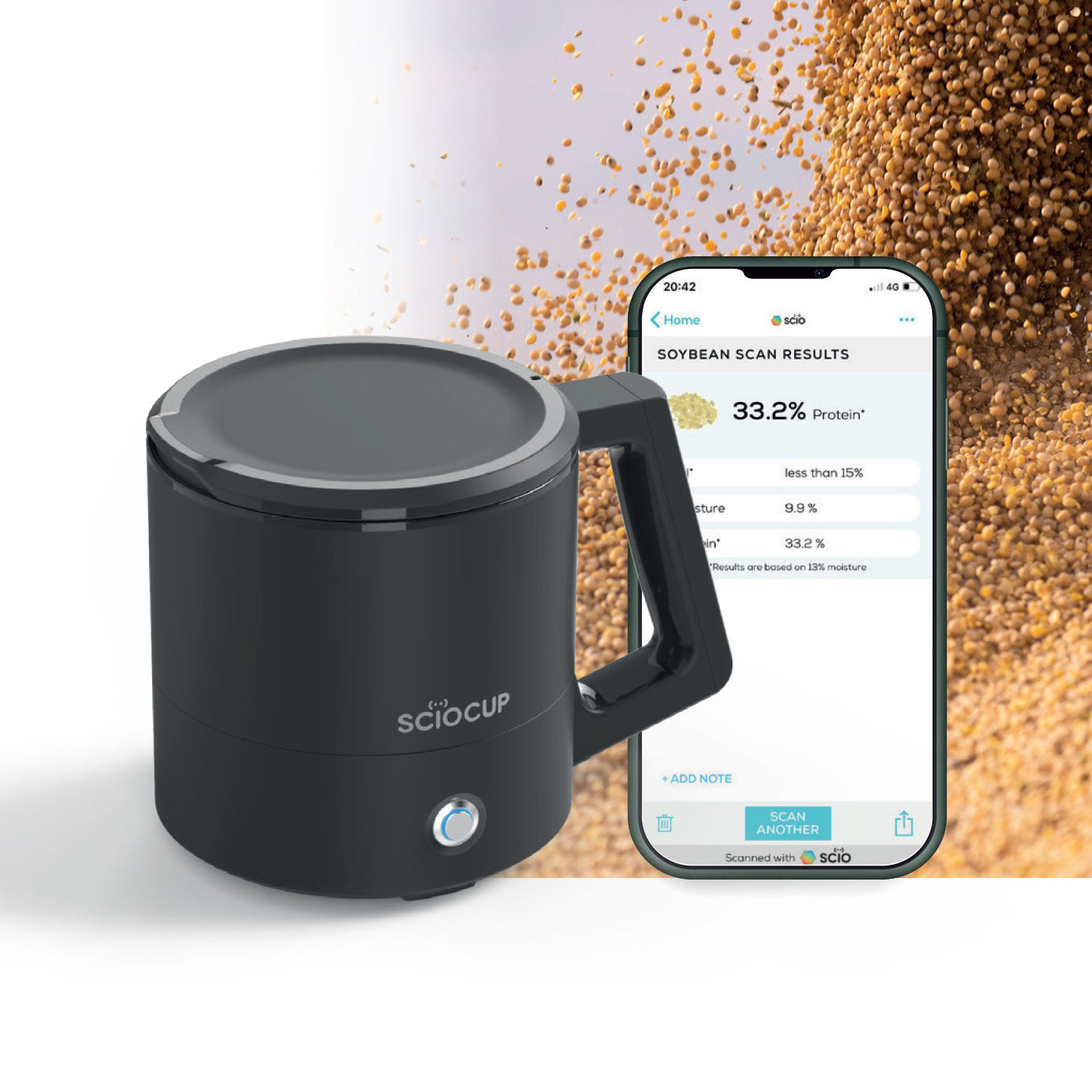 SCIO NIR Spectroscopy Cup Grain Analysis System Cloud Connected scio-nir-spectroscopy-cup-grain-analysis-system-cloud-connected